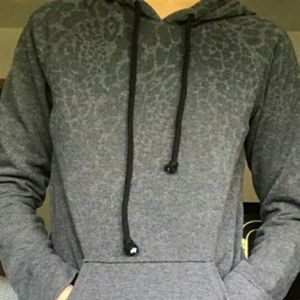 Maurices Cheetah print hoodie